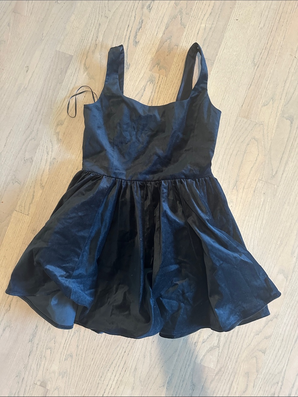 NWT J. Crew Ora Black womens mini ' Party Dress with Straps